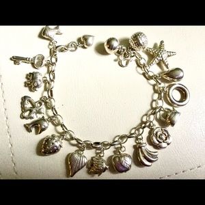 Sterling Charm Bracelet
